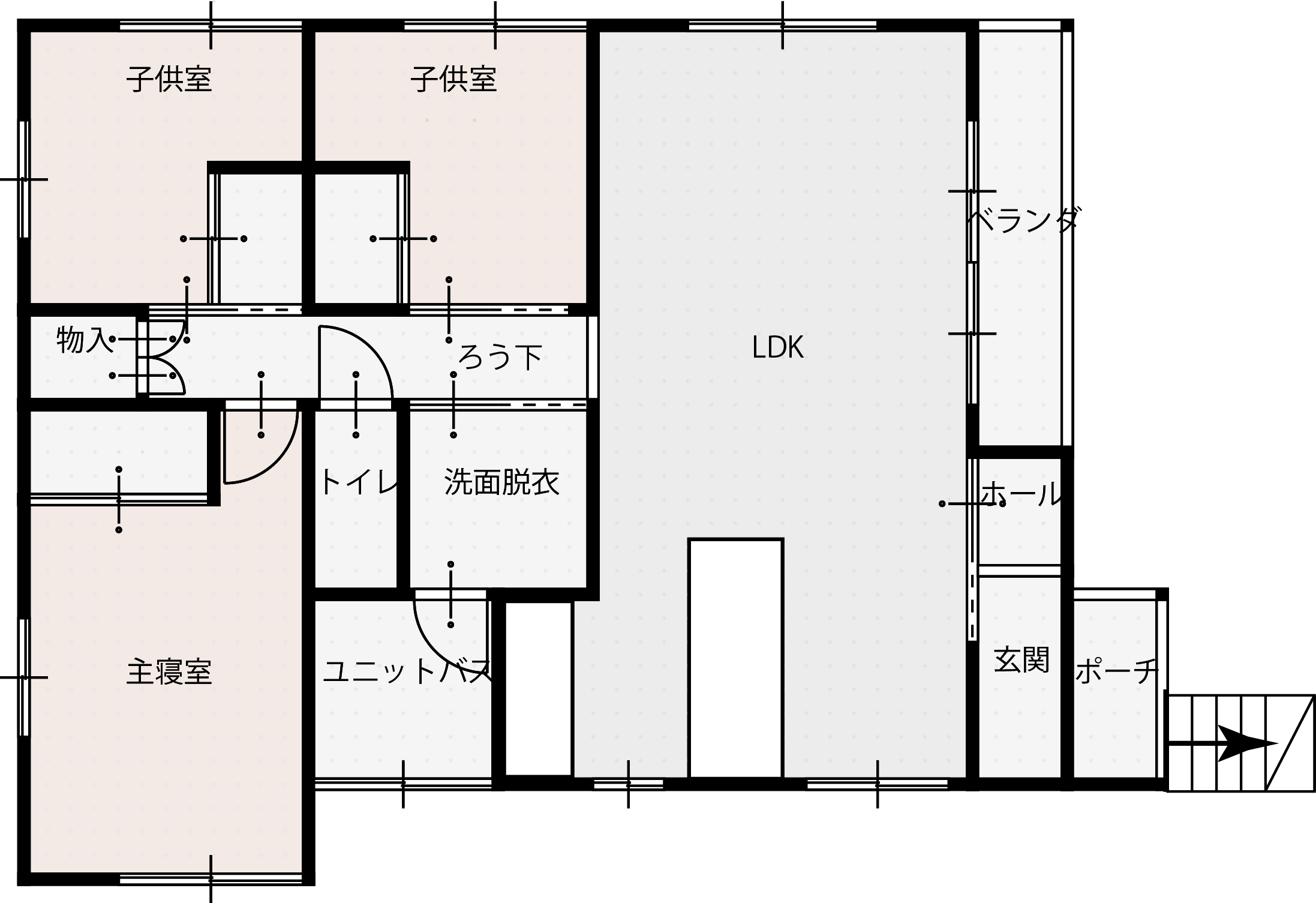 2F間取り